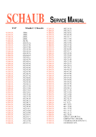 ITT 21d61 - Schematic - Manual 